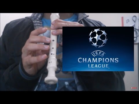 UEFA Champions League Theme Song Recorder Block Flute Notes