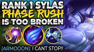 Phase Rush is just too broken... | Rank 1 Sylas | Armooon | League of Legends