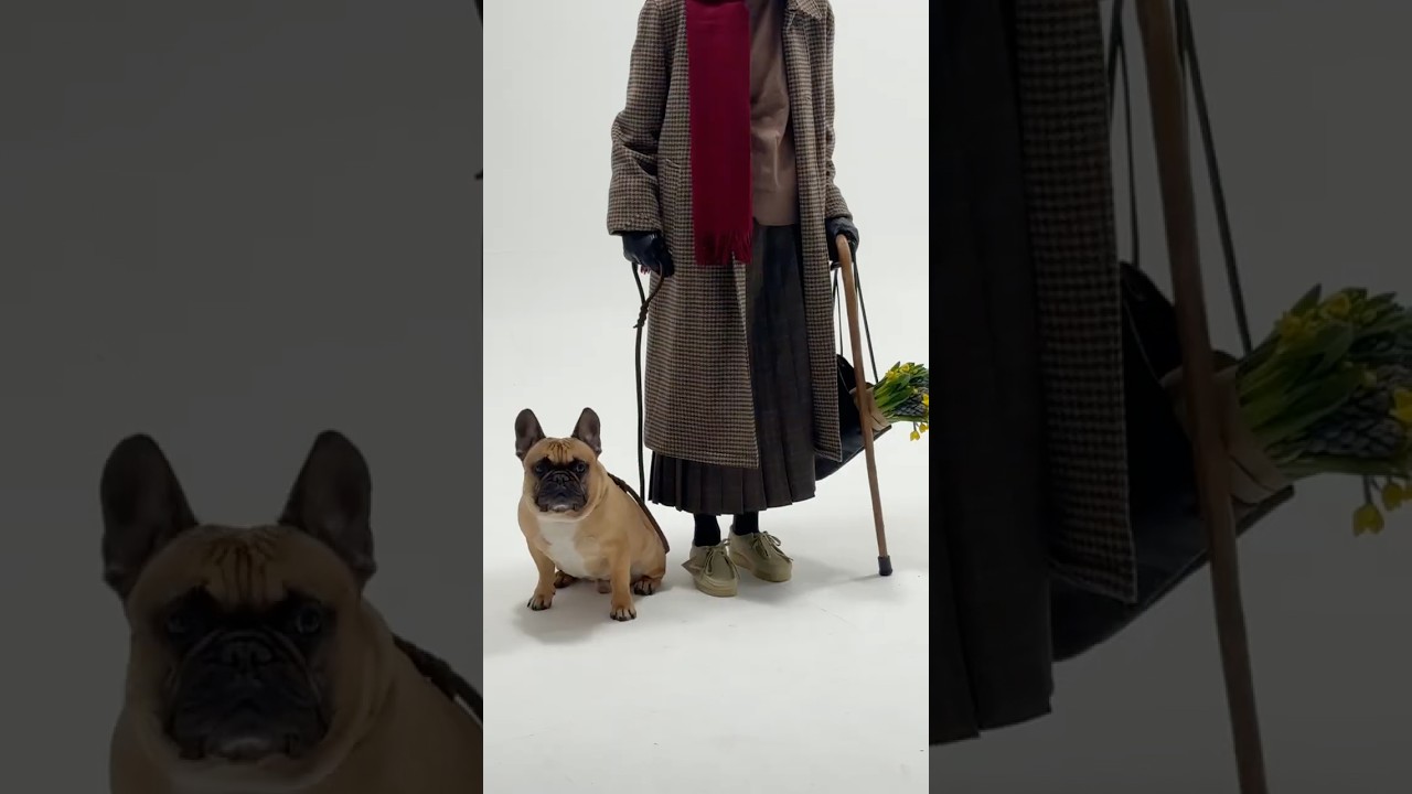 On set shooting the iconic maple Wallabee™. #clarksoriginals