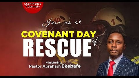 CAC LIGHTHOUSE ONLINE SERVICE || COVENANT DAY OF RESCUE ||  16-04-2023 || LIVE