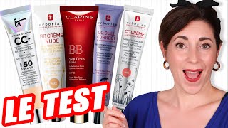 CRASH TEST : Les BB et CC crèmes à 40 ans (Erborian, It Cosmetics, Clarins)