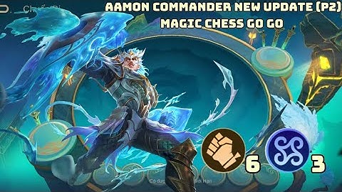 Aamon Commander New Update (p2): GATOTKACA 3 STAR 6 BRUISER 3 VONETIS | MAGIC CHESS GO GO NEW META.