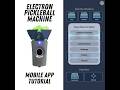 10. Electron Pickleball Machine Mobile App Guide