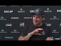 Canfield Talks Race Win & Three-Team Collision | Drivers React | Mubadala New York Sail Grand Prix