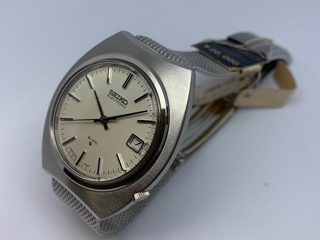 SEIKO ELECTRONIC セイコーエレクトロニックEL370 1971年製 ① - YouTube