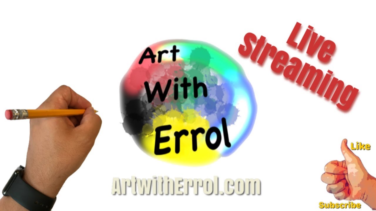 Drawing LIVE STREAM ArtwithErrol