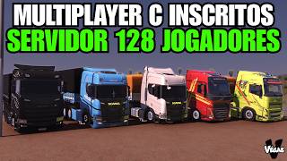 ETS2 1.59 - multiplayer com inscritos MAPA ELITE DA RODAGEM