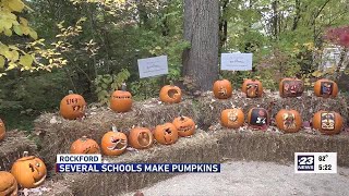 Anderson Gardens highlights area schools in Path of Pumpkins display