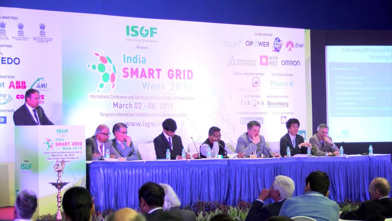 Mr. Praveer Sinha, MD, Tata Power –DDL addressing the India Smart Grid Week