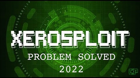Xerosploit 2022( Installation problems solving)
