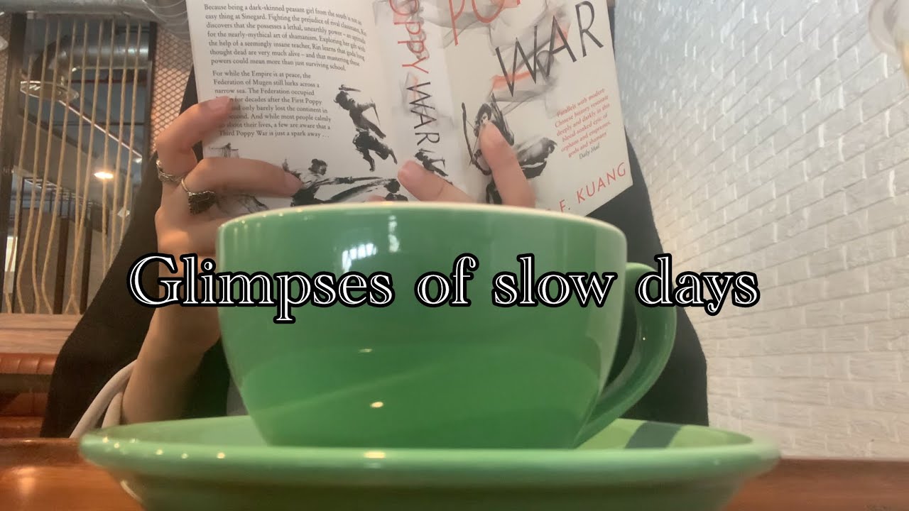 Vlog | Glimpses of my slow days 🧋 فقدان شغف أو شعور طبيعي ؟
