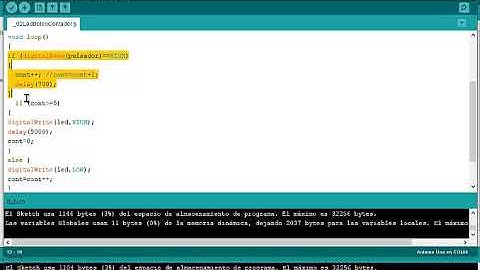 Contador con Arduino