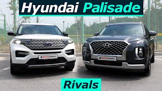 New 2021 Hyundai Palisade vs. Ford Explorer Road Test 'Succeeding you!'