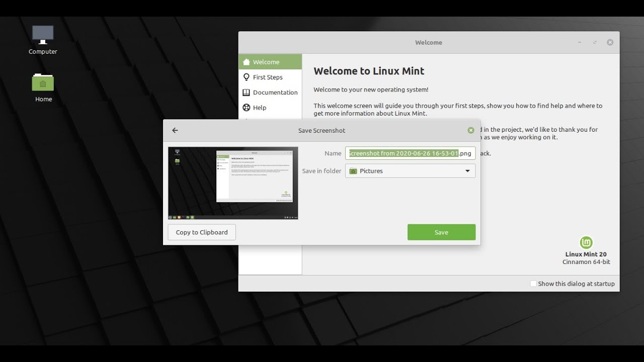 Install Linux Mint 20 cinnamon - YouTube