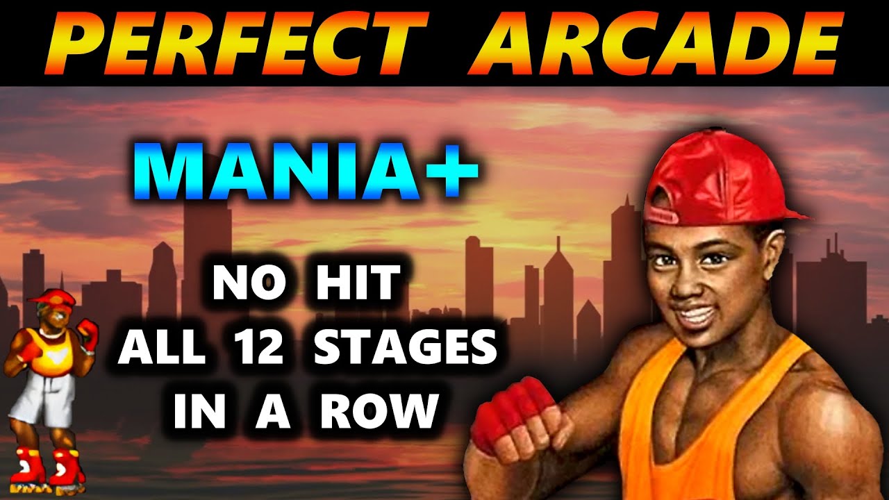 Streets of Rage 4 PERFECT ARCADE NO HIT ALL 12 STAGES IN A ROW Mania+ Skate SoR2