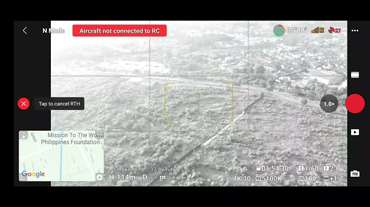 DJI Mini 2 Range Test updated firmware 1.06.0200