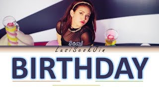 SOMI (전소미) 'BIRTHDAY' (Color Coded Rom/Eng/Indo)