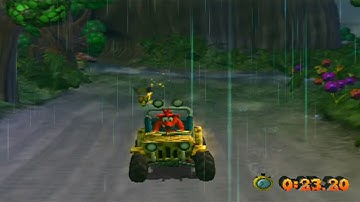 Crash Bandicoot: The Wrath of Cortex - Level 6: Jungle Rumble (Platinum Relic)