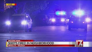 Police respond after shots fired in Raleigh neighborhood