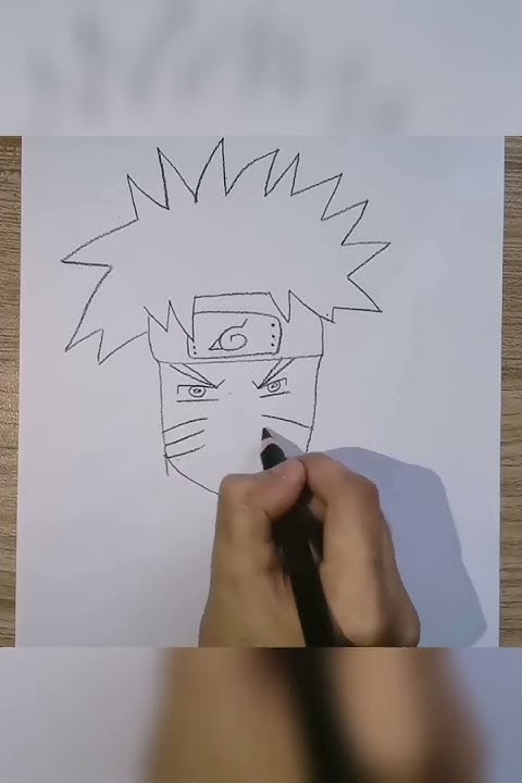 How To Draw Naruto | Easy Naruto Drawing / Tutorial - YouTube