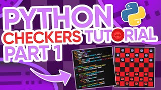 Python/Pygame Checkers Tutorial (Part 1) - Drawing the Board screenshot 5