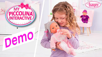 My Piccolina Interactive - Doll - Puppe - Demo - Bayer Design