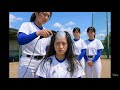女子野球選手坊主(AI動画)
