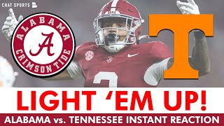 Alabama vs. Tennessee INSTANT REACTION Ft. Yhonzae Pierre, Zabien Brown & Ty Simpson