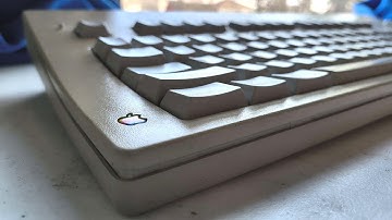 Apple Extended Keyboard - Alps Orange Typing Test