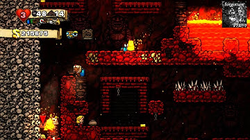 Spelunky - First Time in...HELL!