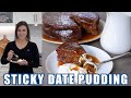 Sticky Date Pudding with Bourbon Butterscotch Sauce | Eating with Andy