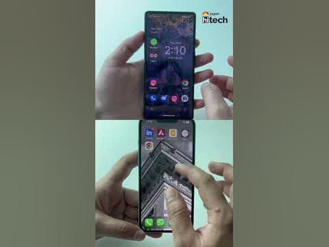 Share files between android and Iphone 😯| android tips and tricks | ios