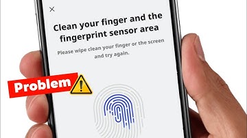 Clean Your Finger and the Fingerprint Sensor Area | Mobile Me Fingerprint Add Nahe Ho Raha 
