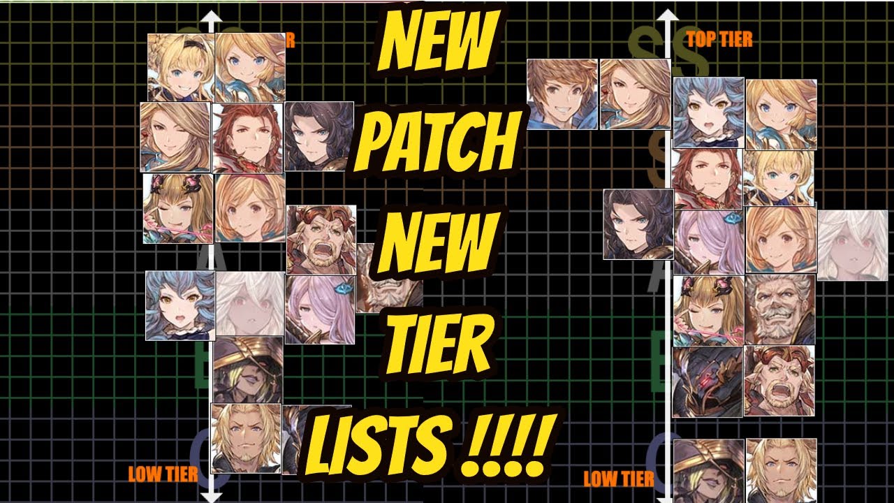 Gbvs season 2.01 tier list. From what i saw on twiter : r/ GranblueFantasyVersus