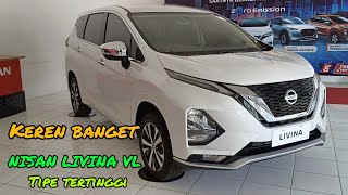 Nissan Livina VL Tipe Tertinggi Warna Putih