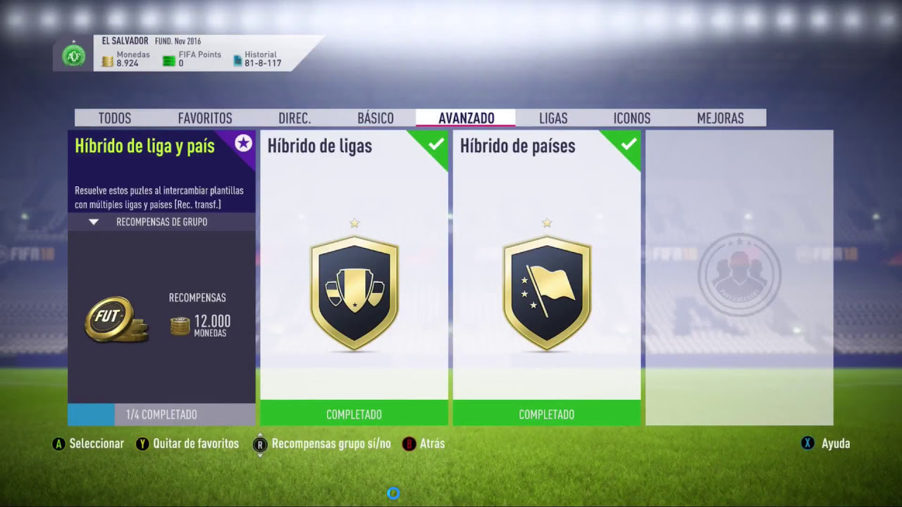 FIFA 18 SBC INTERMEDIO BARATO