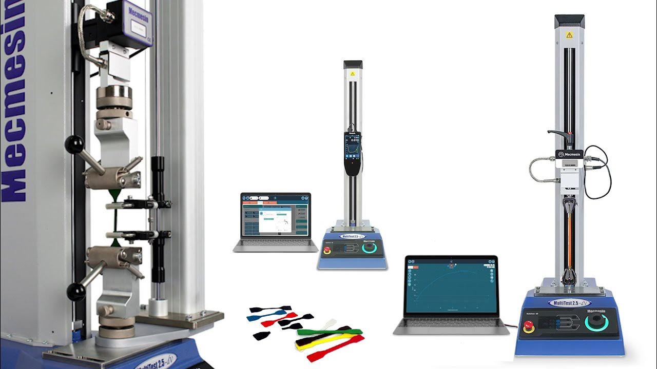 MultiTestdV motorised force/materials tester with VFG/AFG gauge and
