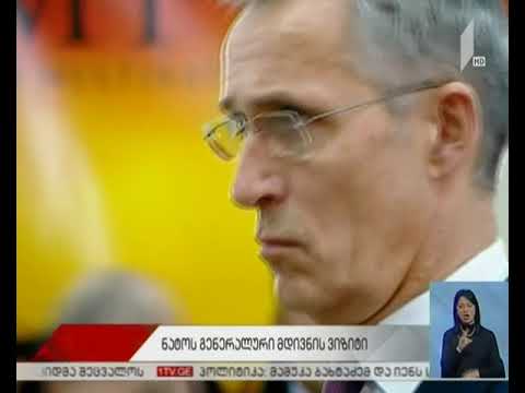 იენს სტოლტენბერგი თბილისში შეხვედრებს მართავს