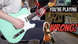 The Led Zeppelin Riff EVERYONE Plays Wrong!