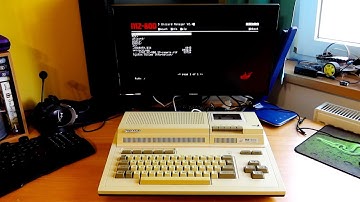 SHARP MZ-800 Unicard STMZ800 firmware demo