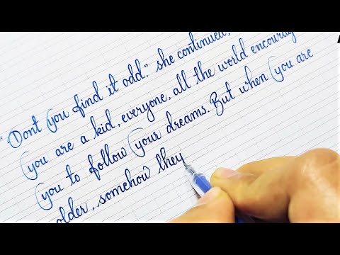 beautiful cursive handwriting in english english cursive handwriting