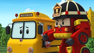 We Should Chew and Swallow Food | Learn about Safety Tips with POLI | Car Video | Robocar POLI TV