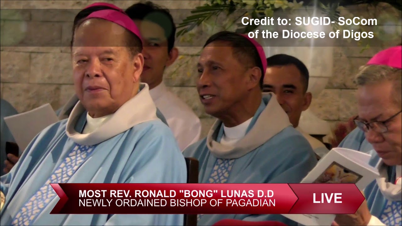 Bishop Ronald I. Lunas, D.D. New Bishop of Pagadian