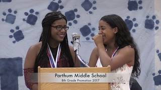 Parthum Middle School Grade 8 Promotion 2017