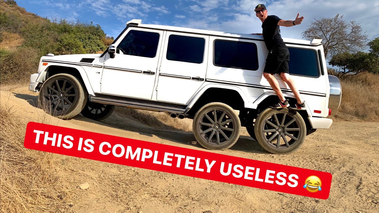 Fake Mercedes 6x6 G Wagon Is Worst Off Road Suv Heath Hussar Tanner Fox Youtube