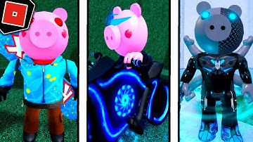 How to get ALL 3 NEW BADGES in FIND THE PIGGY CHARACTERS - Roblox