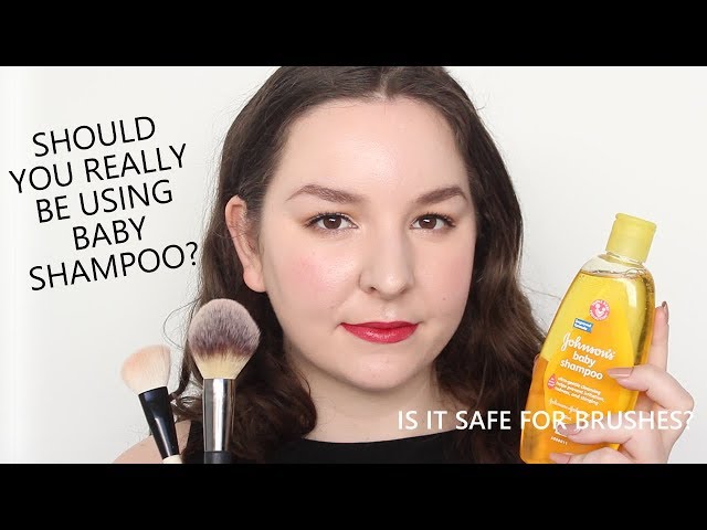 Is Baby Shampoo Safe For Makeup Brushes