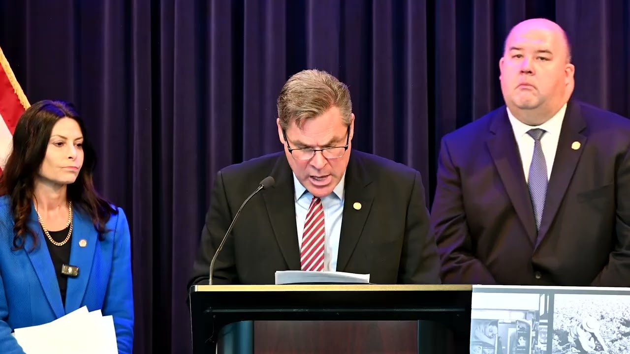 Human Trafficking Press Conference with Sen. Damoose and AG Nessel