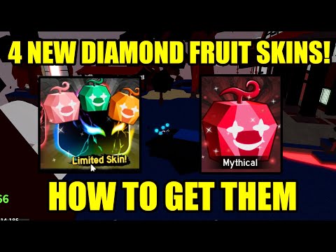 How To Get ALL 4 Diamond Skins In Blox Fruits