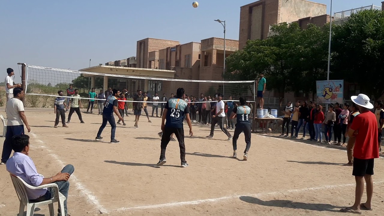 2016 vs 2018 pg Volleyball match semifinal match/Inter Class action